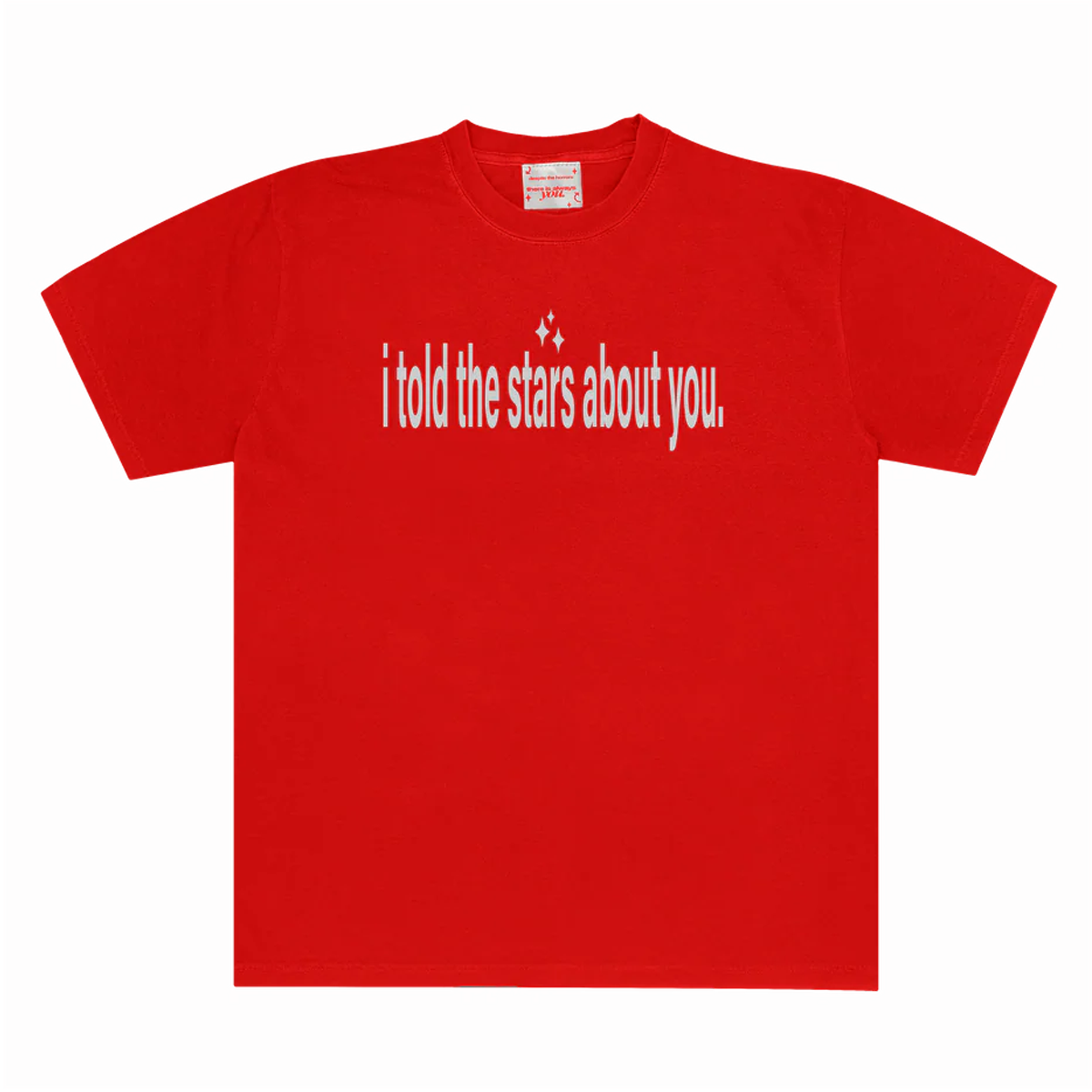 I TOLD THE STARS ABOUT YOU TSHIRT